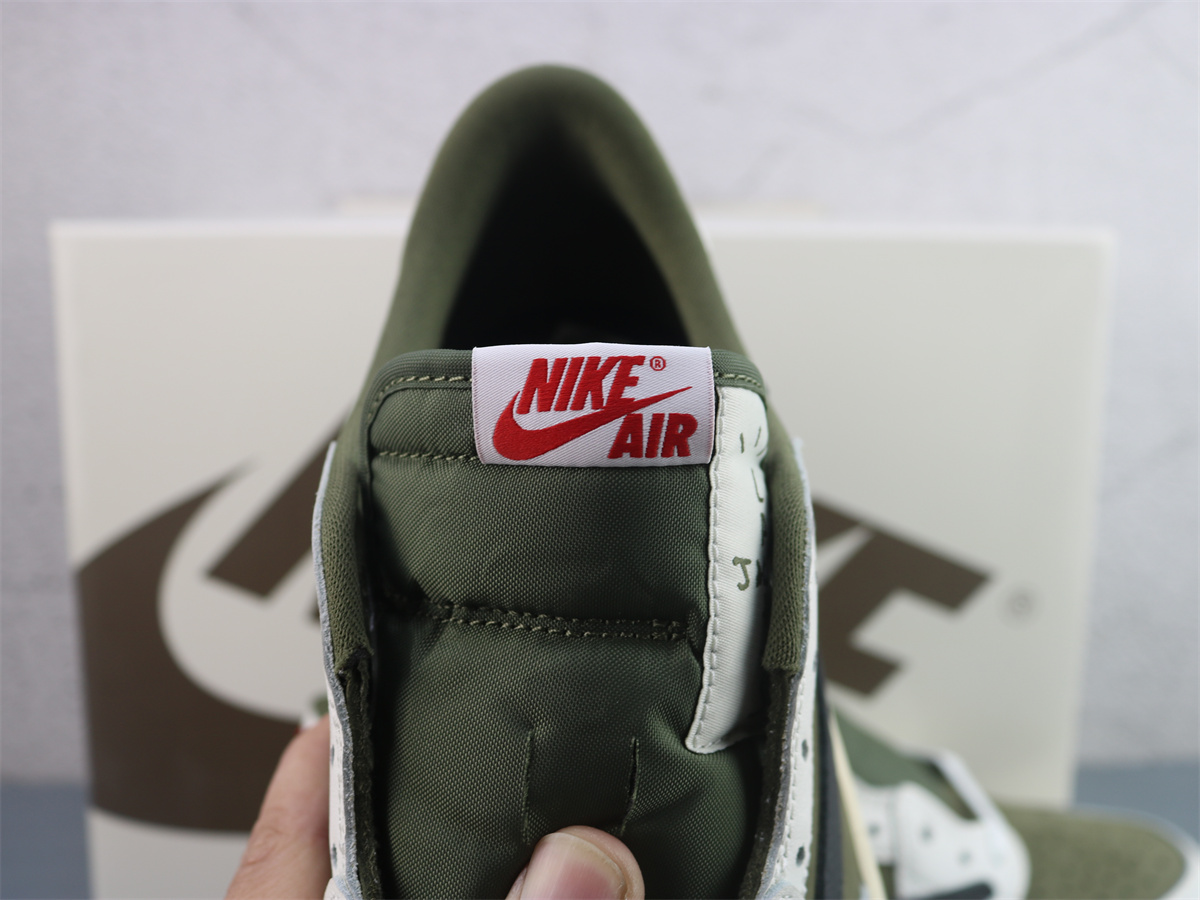 LJR Batch Travis Scott x Air Jordan 1 Low OG Medium Olive DM7866-200